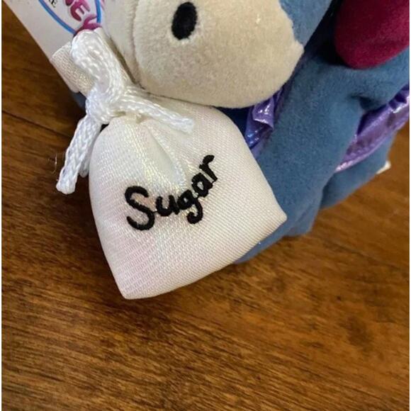 The Disney Store Mini Bean Bag Sugar Plum Fairy Eeyore 7  DISNEY STORE Vintage Sugar Plum Fairy Eeyore Plush Winnie the Pooh Nutcracker